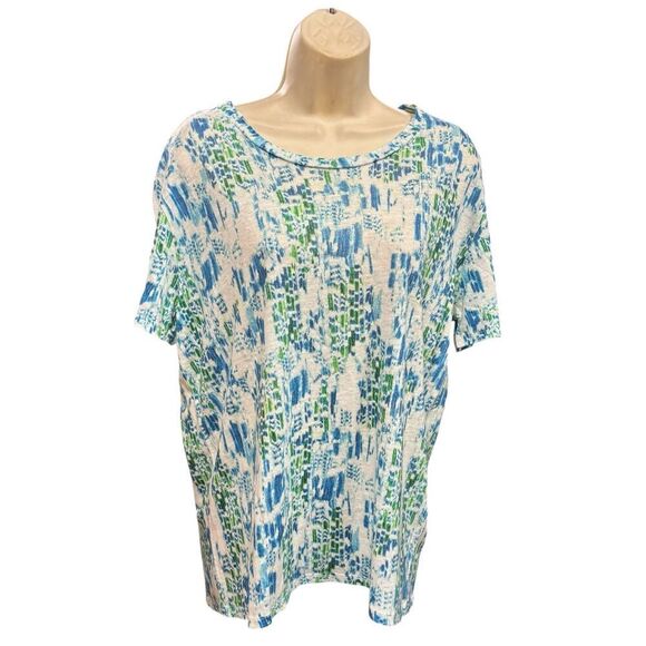 IRO Gypsy Tee 100% Linen in Bleu Clair NWT Size 1/Small - Picture 5 of 10